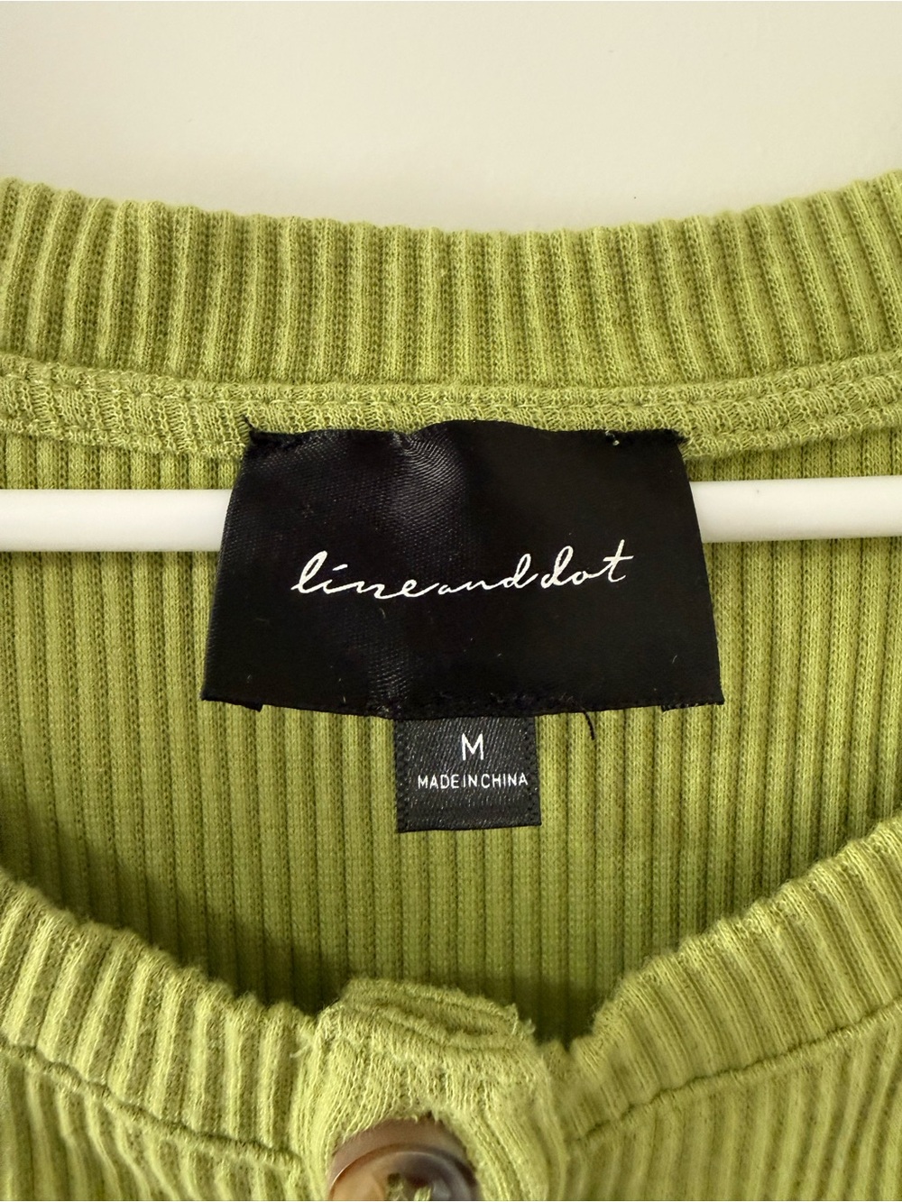 Line & Dot Rue Knit Button Front dress - Picture 5 of 5